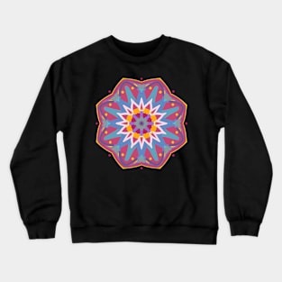 psychedelic kaleidoscope Crewneck Sweatshirt